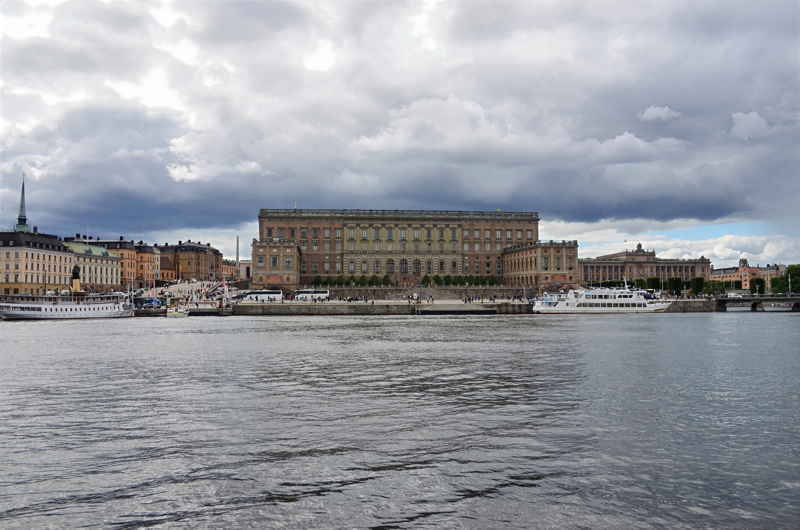 3 - The Stockholm Palace, the official residence of the Swedish monarch